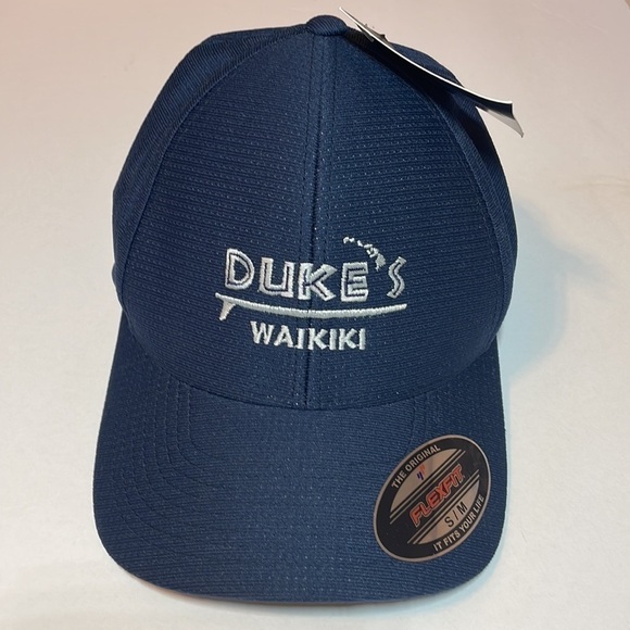 NWT Duke’s Waikiki Hawaii Baseball Hat flex fit - Picture 5 of 7